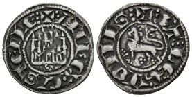 ALFONSO X. Pepión-Dinero. (1252-1284). Sevilla. AB 254.1; Mozo A10:6.31. Ve. 1,01g. MBC+.