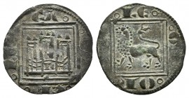 ALFONSO X. Obolo. (1252-1284). León. AB 284. Ve. 0,48g. MBC.