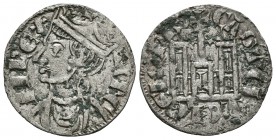 SANCHO IV. Cornado. (1284-1295). León. AB 299.4. Ve. 0,74g. MBC.