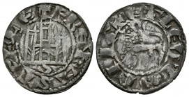 FERNANDO IV. Dinero. (1295-1312). Sevilla. AB 325 (como pepión). Ve. 0,68g. MBC. Ex. Aureo 27-05-1999 Nº2379.
