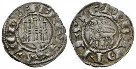 FERNANDO IV. Dinero. (1295-1312). Sevilla. AB 325 (como pepión). Ve. 0,84g. MBC.