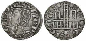 ALFONSO XI. Cornado. (1312-1350). Sevilla, S deformada debajo del castillo. AB 340.5. Ve. 0,88g. MBC+.
