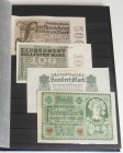Precioso lote de billetes extranjeros de diferentes países, también con diferentes conservaciones. A EXAMINAR.