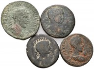 IMPERIO ROMANO. Lote compuesto por 4 bronces provinciales. Adriano, Heliogábalo y Gordiano III. Ae. A EXAMINAR.