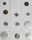 REINO UNIDO. Conjunto de 30 monedas Ecu incluyendo desde el año 1992 a 1996, incluyendo del año 1992: 1/10 Ecu (Ae 3,07g), 1/10 Ecu "Piedfort" (Ae 6,1...
