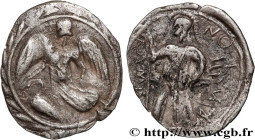 SICILY - KAMARINA
Type : Litra 
Date : c. 461 - 440/435 AC. 
Mint name / Town : Camarina, Sicile 
Metal : silver 
Diameter : 12  mm
Orientation dies :...