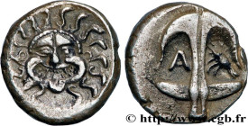 THRACE - APOLLONIA PONTICA
Type : Drachme 
Date : c. 400-350 AC. 
Mint name / Town : Thrace, Apollonia Pontica 
Metal : silver 
Diameter : 14,5  mm
Or...