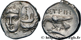 THRACE - ISTROS
Type : Drachme 
Date : c. 400-350 AC. 
Mint name / Town : Istros 
Metal : silver 
Diameter : 18  mm
Orientation dies : 3  h.
Weight : ...