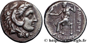 MACEDONIA - MACEDONIAN KINGDOM - PHILIP III ARRHIDAEUS
Type : Tétradrachme 
Date : c. 320-316 AC. 
Mint name / Town : Médie, Ecbatane 
Metal : silver ...