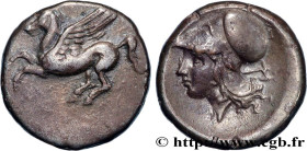 CORINTHIA - CORINTH
Type : Statère 
Date : c. 330 AC. 
Mint name / Town : Corinthe, Corinthie 
Metal : silver 
Diameter : 20,5  mm
Orientation dies : ...