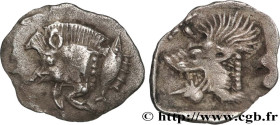 MYSIA – KYZIKOS / CYZICUS
Type : Obole 
Date : c. 480-450 AC. 
Mint name / Town : Cyzique, Mysie 
Metal : silver 
Diameter : 10  mm
Orientation dies :...