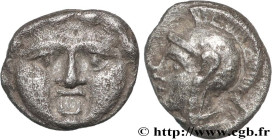 PISIDIA - SELGE
Type : Trihemiobole 
Date : c. 350-300 AC. 
Mint name / Town : Selgé 
Metal : silver 
Diameter : 10  mm
Orientation dies : 5  h.
Weigh...