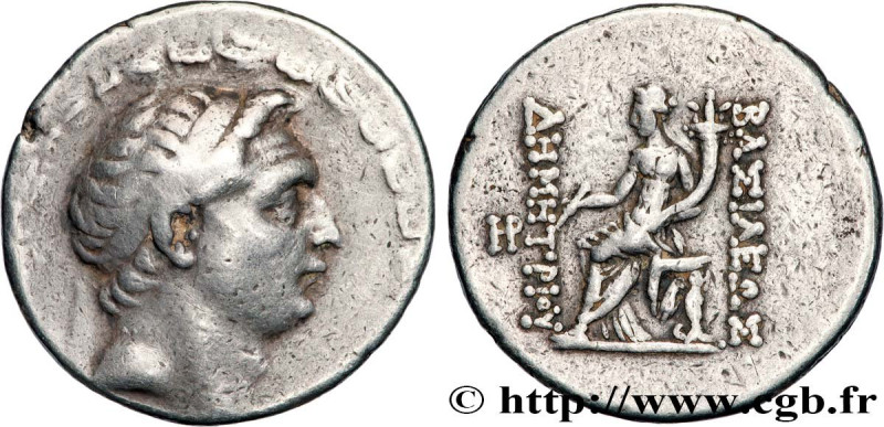 SYRIA - SELEUKID KINGDOM - DEMETRIUS I SOTER
Type : Tétradrachme 
Date : c. 162 ...