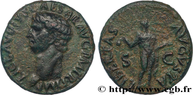 CLAUDIUS
Type : As 
Date : 41-50 
Mint name / Town : Rome 
Metal : copper 
Diame...