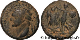DOMITIANUS
Type : Assarion 
Date : 83 
Mint name / Town : Césarée Maritime, Samarie 
Metal : copper 
Diameter : 23  mm
Orientation dies : 12  h.
Weigh...