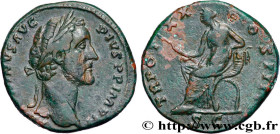 ANTONINUS PIUS
Type : Sesterce 
Date : 156-157 
Mint name / Town : Rome 
Metal : copper 
Diameter : 30  mm
Orientation dies : 6  h.
Weight : 26,36  g....