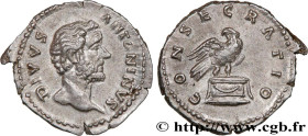 DIVUS ANTONINUS PIUS
Type : Denier 
Date : 161 
Mint name / Town : Rome 
Metal : silver 
Millesimal fineness : 800  ‰
Diameter : 19  mm
Orientation di...