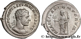 MACRINUS
Type : Antoninien 
Date : juin - juillet 
Date : 217 
Mint name / Town : Rome 
Metal : silver 
Millesimal fineness : 500  ‰
Diameter : 23  mm...