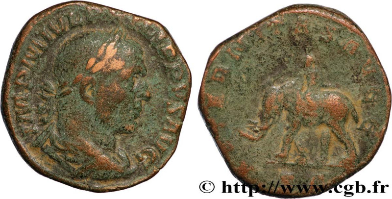 PHILIPPUS
Type : Sesterce 
Date : 249 
Mint name / Town : Rome 
Metal : copper 
...