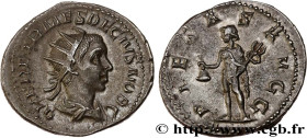 HERENNIUS ETRUSCUS
Type : Antoninien 
Date : 250 
Mint name / Town : Rome 
Metal : billon 
Millesimal fineness : 400  ‰
Diameter : 22  mm
Orientation ...