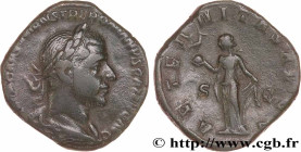TREBONIANUS GALLUS
Type : Sesterce 
Date : mi 
Date : 253 
Mint name / Town : Rome 
Metal : copper 
Diameter : 29,5  mm
Orientation dies : 12  h.
Weig...
