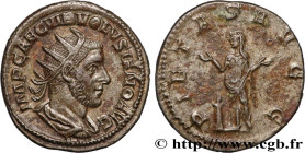VOLUSIAN
Type : Antoninien 
Date : début 253 
Date : 253 
Mint name / Town : Rome 
Metal : billon 
Millesimal fineness : 350  ‰
Diameter : 21  mm
Orie...