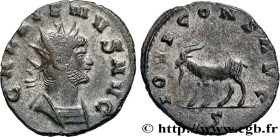 GALLIENUS
Type : Antoninien 
Date : 267-268 
Mint name / Town : Rome 
Metal : billon 
Millesimal fineness : 30  ‰
Diameter : 19,5  mm
Orientation dies...