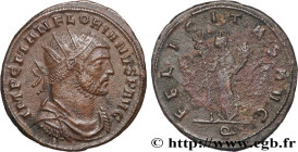 FLORIANUS
Type : Aurelianus 
Date : 276 
Mint name / Town : Ticinum 
Metal : billon 
Millesimal fineness : 50  ‰
Diameter : 22,5  mm
Orientation dies ...