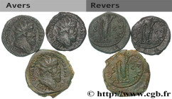 LOTS
Type : Lots de 3 monnaies 
Commentary : Lot de 3 double sesterce de Postume (Bastien 276) 

Grade : lot