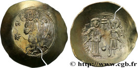 MANUEL I KOMNENOS
Type : Aspron trachy (scyphate) 
Date : c. 1143-1180 
Mint name / Town : Constantinople 
Metal : electrum 
Diameter : 31,5  mm
Orien...