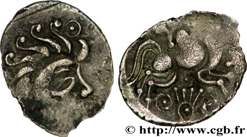 ABRINCATUI (Cotentin PENINSULA)
Type : Quart de statère de billon 
Date : c. 60-...