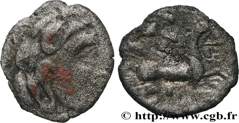 GALLIA - AULERCI DIABLINTES (Area of Jublain)
Type : Quart de statère à la situl...