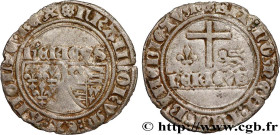 HENRY VI OF LANCASTER
Type : Blanc aux écus 
Date : 23/11/1423 
Date : n.d. 
Mint name / Town : Auxerre 
Metal : billon 
Millesimal fineness : 399  ‰
...