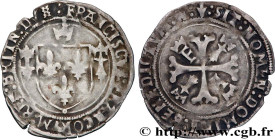 FRANCIS I
Type : Grand blanc de Bretagne, 2e type 
Date : (1522-1540) 
Date : n.d. 
Mint name / Town : Nantes 
Metal : billon 
Millesimal fineness : 3...