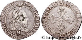 HENRY III
Type : Franc au col fraisé 
Date : 1579 
Mint name / Town : Toulouse 
Quantity minted : 184592 
Metal : silver 
Millesimal fineness : 833  ‰...