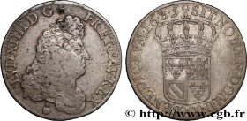 LOUIS XIV "THE SUN KING"
Type : Demi-écu de Flandre 
Date : 1685 
Mint name / Town : Paris 
Quantity minted : 761653 
Metal : silver 
Millesimal finen...