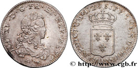LOUIS XV THE BELOVED
Type : Tiers d'écu de France 
Date : 1720 
Mint name / Town : Paris 
Quantity minted : 8374384 
Metal : silver 
Millesimal finene...