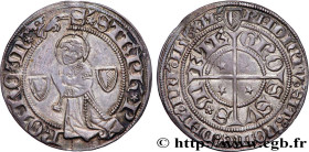 LORRAINE - CITY OF METZ
Type : Gros 
Date : c. 1450 
Mint name / Town : Metz 
Metal : silver 
Millesimal fineness : 0,937  ‰
Diameter : 26,5  mm
Orien...