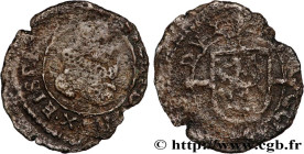 COUNTY OF BURGUNDY - PHILIP IV OF SPAIN
Type : Blanc ou demi-carolus 
Date : s.d. 
Mint name / Town : Dole 
Metal : silver 
Diameter : 15,5  mm
Orient...