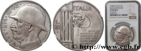 ITALY - KINGDOM OF ITALY - VICTOR-EMMANUEL III
Type : 20 Lire, 10e anniversaire de la fin de la Première Guerre mondiale 
Date : 1928 
Mint name / Tow...