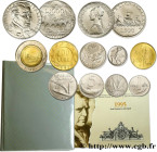ITALY
Type : Série de 11 Monnaies Pietro Mascagni 
Date : 1995 
Mint name / Town : Rome - R 
Quantity minted : 44600 
Commentary : Comprend un ensembl...