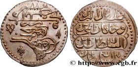 LIBYA
Type : 40 Para AH 1223 Mahmud II 
Date : (1808) 
Mint name / Town : Tripoli 
Quantity minted : - 
Metal : billon 
Diameter : 35  mm
Orientation ...