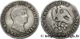 MEXICO
Type : 2 Real Augustin Iturbide 
Date : 1822 
Mint name / Town : Mexico 
Quantity minted : - 
Metal : silver 
Millesimal fineness : 903  ‰
Diam...