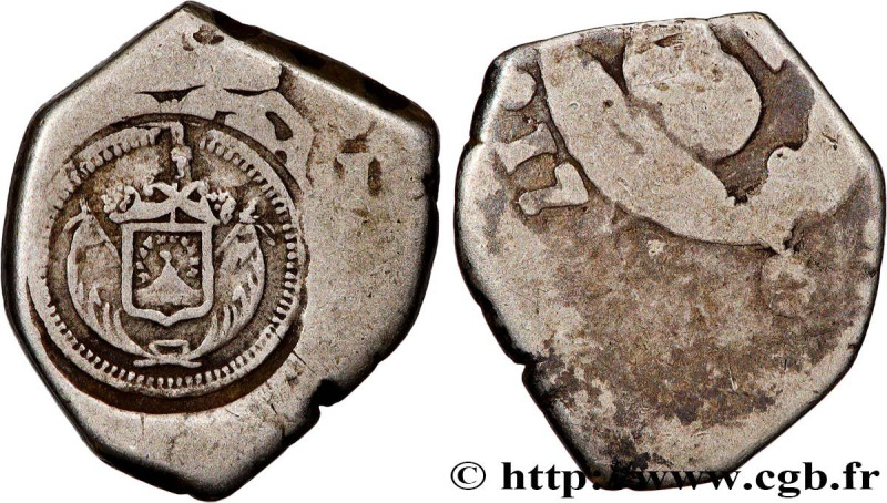 EL SALVADOR
Type : 1 Real avec contremarque 
Date : N.D. (1869) 
Quantity minted...