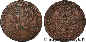 SUÈDE - GUSTAV II ADOLF OF SWEDEN ERFURT
Type : 1 Ore  
Date : 1627 
Mint name / Town : Nyköping 
Quantity minted : - 
Metal : copper 
Diameter : 40  ...