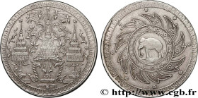 THAILAND
Type : Bath Rama IV  
Date : (1868) 
Date : 1860 
Quantity minted : - 
Metal : silver 
Millesimal fineness : 900  ‰
Diameter : 31  mm
Orienta...