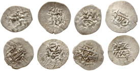 Crimean Khanate Beszlik (AH1129–1137) Lot of 4 coins
