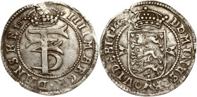 Denmark Glückstadt 4 Mark 1660 IS