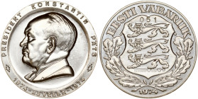 Estonia Medal 1974 President Konstantin Päts