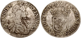 France Ecu 1665 9